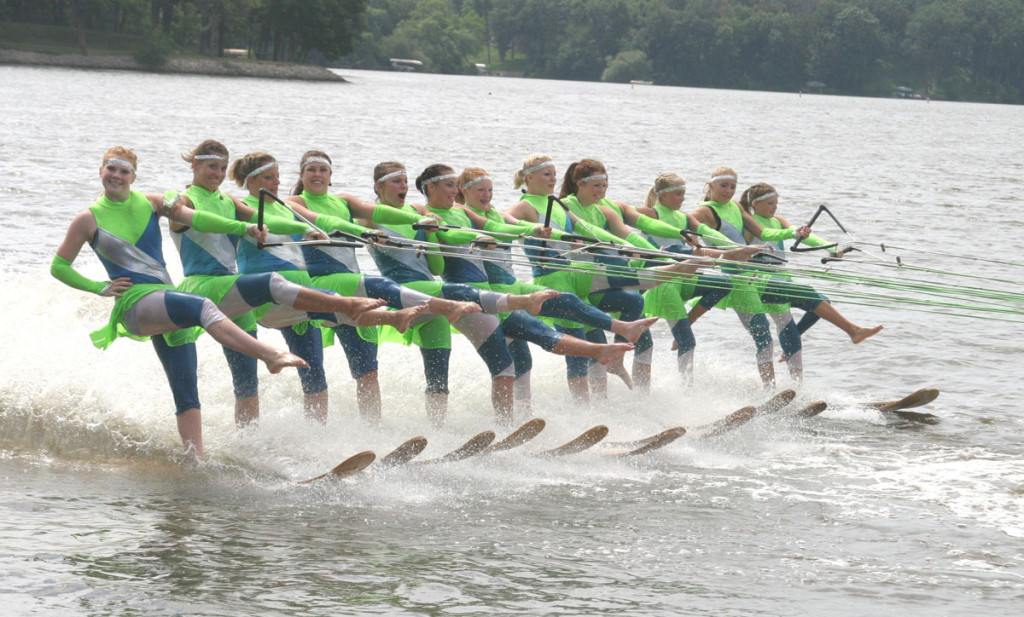 Aberdeen Aqua Addicts Water Ski Team Ballet Line
